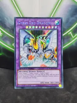 Yugioh Cyber End Dragon SGX1-ENG21 Secret Rare 1st Edition NM - Image 1