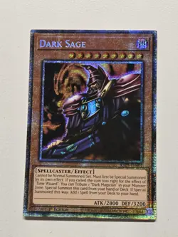 Dark Sage RA05-EN004 Starlight Rare Yugioh 1st Edition Rarity Collection 5 NM - Image 1