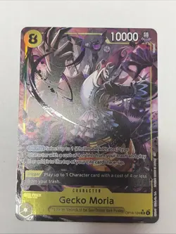Gecko Moria OP14-104 SR Alt Art One Piece TCG English - Image 1