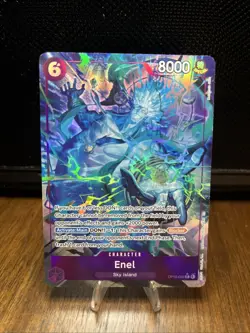 Enel OP15-060 SR Alt Art - One Piece TCG English Card Adventure On Kami’s Island - Image 1