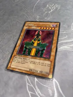 Yu-Gi-Oh Jinzo PSV-000 Ami 1st Edition Secret Rare 2002 Mod./Heav. Played Yugioh - Image 2