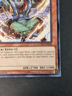 Yugioh - 1x The Ascended of Thunder - COTD-EN036 - NM - 1st Edition, Common 2017 - Image 4
