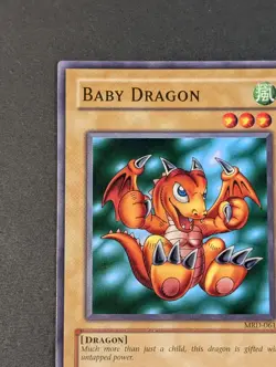 Yugioh TCG - 1x Baby Dragon - MRD-061 - LP - Vintage - Common - Unlimited - 2002 - Image 3