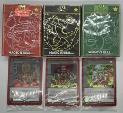 Metazoo ☆ GILDED ☆ USPCC WPT Poker Playing Card Deck Sealed (SET OF 3) w/promos - Image 1