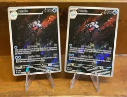 Palafin 225/091 Illustration Rare Holo Pokemon Paldean Fates NM (2 Cards) - Image 1