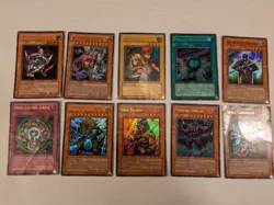 Lot Of 10 RARE Holo Vintage Yu-Gi-Oh Cards! - Image 1