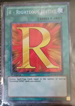 Binder Page of Yu-Gi-Oh Cards M-NM Unplayed Shonen Jump 1st Edition Holo - Image 2