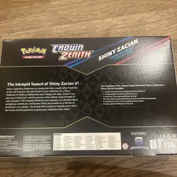 Pokemon Card Crown Zenith Shiny Zacian Premium Figure Collection - Image 3