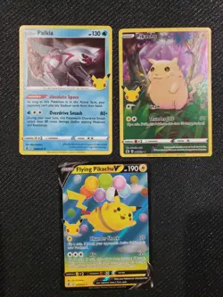 Lot of Pokemon Cards 25th Anniversary Celebration Pikachu Mew Gyarados Reshiram - Image 4