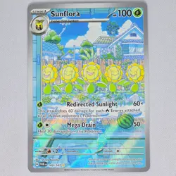 Sunflora 169/167 Twilight Masquerade Illustration Rare Holo Pokemon Card TCG NM - Image 1