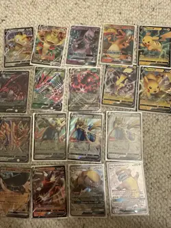 Pokemon Card Collection Lot 283 cards (rare, holo, V, Vmax, Ex, Gx) - Image 5