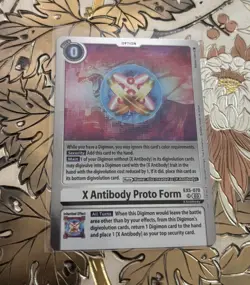 Digimon Card Game X Antibody Proto Form Special Event Pack 2025 Promo - Image 1