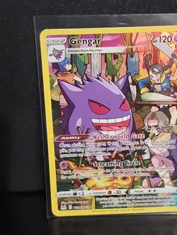 Pokemon Gengar Trainer Gallery Holo Card TCG TG06/TG30 Swsh11: Lost Origin - Image 2