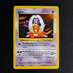 Pokemon Cards: Base Set Shadowless Uncommon: Jynx 31/102 - #2 - Image 1