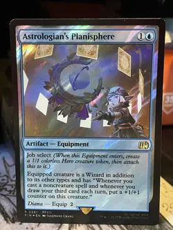 Astrologian's Planisphere SURGE FOIL Final Fantasy NM MTG Magic Card - Image 1