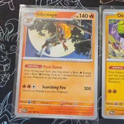 Twilight Masquerade Non Holo Deck Exclusives (5 Cards) Pokemon Tcg - Image 3