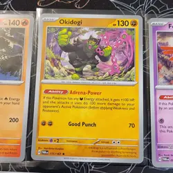 Twilight Masquerade Non Holo Deck Exclusives (5 Cards) Pokemon Tcg - Image 4
