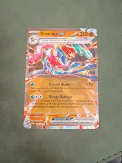 Greninja ex 106/167 Twilight Masquerade Pokemon TCG Double Rare - Image 1