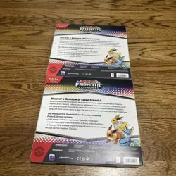 Pokemon Scarlet & Violet Prismatic Evolutions Poster Box Booster 2 Piece - Image 2