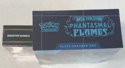 Pokemon Mega Evolution Phantasmal Flames ETB & Booster Bundle-NEW/FACTORY SEALED - Image 5