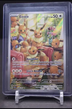 Eevee 188/167 IR Illustration Rare Pokemon Twilight Masquerade - Image 1