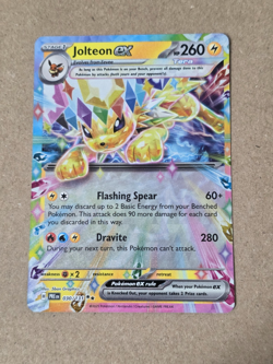 MISCUT Jolteon ex 030/131 030 Prismatic Evolutions Holo Pokemon TCG - Image 1