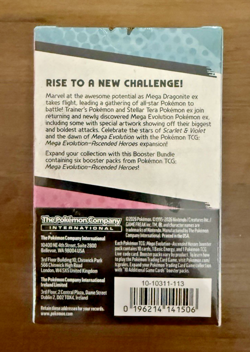 Pokemon TCG: Ascended Heroes Factory Sealed Booster Bundle Box #B - Image 3