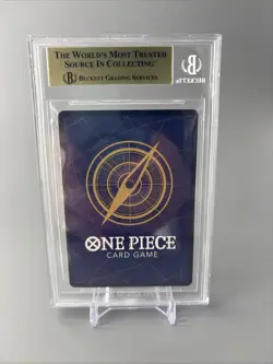 One Piece JAPANESE 2022 Monkey Luffy OP01-024 Romance ALT ART JAPANESE BGS 9.5 - Image 2
