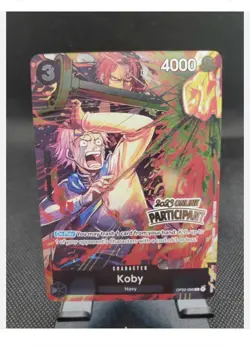 Koby (Online Regional 2023) [Participant] OP02-098 One Piece Promotion Cards... - Image 1