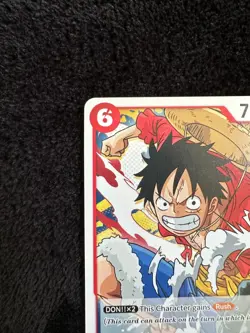 Monkey.D.Luffy P-001 Super Pre-Release Participant Promo One Piece Tournament - Image 2