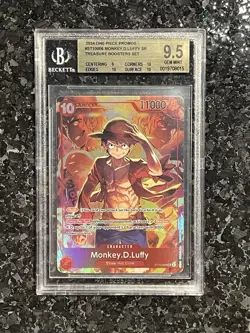 Monkey.D.Luffy (Treasure Booster Set) ST10-006 One Piece Promo BGS 9.5 - Image 1