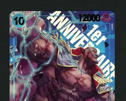 Edward Newgate OP08-043 One Piece (FR 1st Anniversary Promo Exclusive) - Image 3