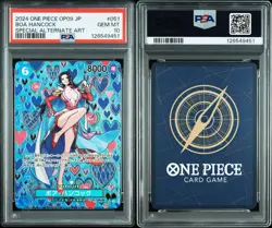 2024 ONE PIECE JAPANESE OP09-EMPERORS IN THE NEW WORLD #051 BOA HANCOCK PSA 10 - Image 3