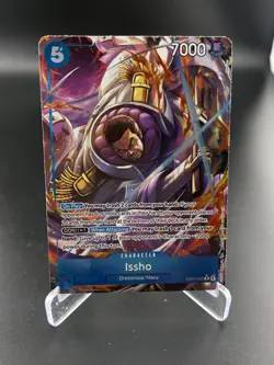 Issho (Alternate Art) EB04-022 Rare The Azure Sea's Seven One Piece NM - Image 1