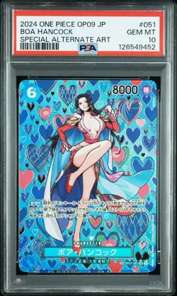 2024 ONE PIECE JAPANESE OP09-EMPERORS IN THE NEW WORLD #051 BOA HANCOCK PSA 10 - Image 1