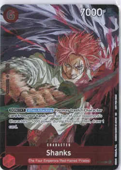 One Piece TCG Shanks P-083 Event Pack Promo - Image 1
