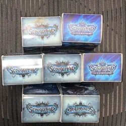 World of Warcraft TCG CCG Icecrown Deck Box WoW Scourgewar Deckbox Lot Of 7 - Image 1