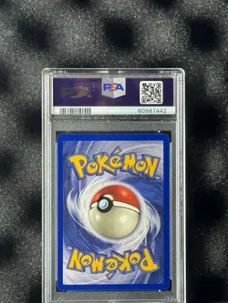 Pokemon Magneton Base Set Holo Rare Card 009/102 PSA 7 - Image 2
