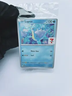 Pokemon TCG Stellar Crown Lapras Promo Card 7-11 Sealed Fast Shipping - Image 1