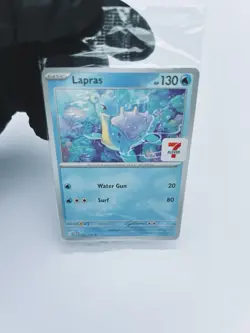 Pokemon TCG Stellar Crown Lapras Promo Card 7-11 Sealed Fast Shipping - Image 3