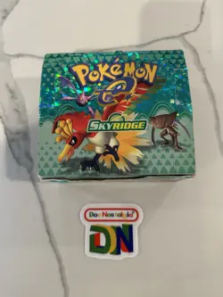 Pokemon Trading Card Game Skyridge EMPTY Booster Box Display WOTC Tcg No packs - Image 2