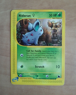 Pokemon Nidoran Common Basic 81/144 Skyridge Regular English Card - Image 1