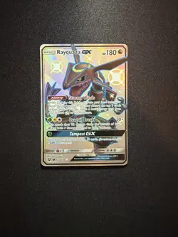 Pokemon TCG Rayquaza GX Celestial Storm Holo Card 177a/168 Promo Ultra Rare - Image 1