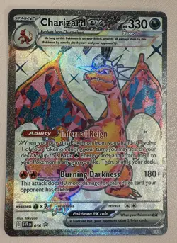 Pokemon TCG Charizard ex 056 Sv: Scarlet & Violet Promo Cards Holo - Image 1