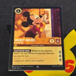 Disney Lorcana The First Chapter Rise of Floodborn Super Rare Non Foil Pick Card - Image 2