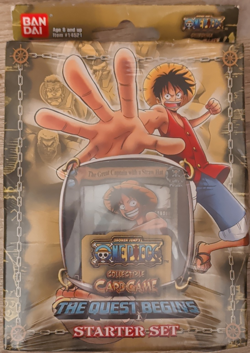Bandai One Piece Collectible Card Game Quest Begins Starter Set 2 Decks 64 - Image 1