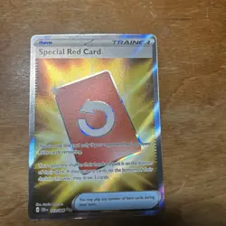 Special Red Card - 113/086- Full Art - Pokemon TCG - Chaos Rising NM - Image 1