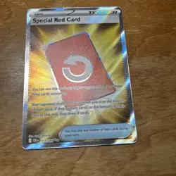 Special Red Card - 113/086- Full Art - Pokemon TCG - Chaos Rising NM - Image 5