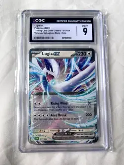 Lugia ex 017/034 Trading Card Game Classic Holo CGC 9 MINT - Image 1