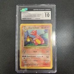 CGC 10 Charmeleon 002/034 Trading Card Game Classic Holo - Image 1